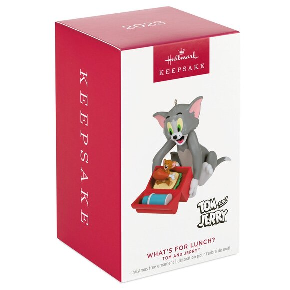 New! Tom & Jerry What's for Lunch? Hallmark Keepsake Christmas Ornament 2023 - Picture 1 of 5